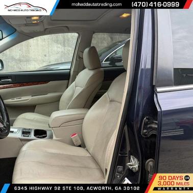 Blue 2012 Subaru Outback 2.5i Limited