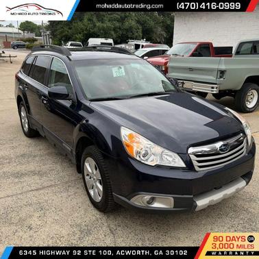 Blue 2012 Subaru Outback 2.5i Limited