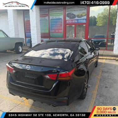 Super Black 2019 Nissan Altima 2.5 SR