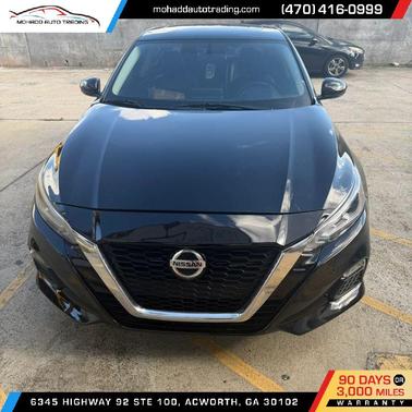 Super Black 2019 Nissan Altima 2.5 SR