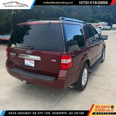 Red 2013 Ford Expedition Limited