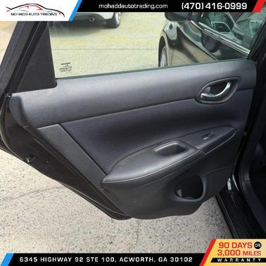 Super Black 2016 Nissan Sentra S