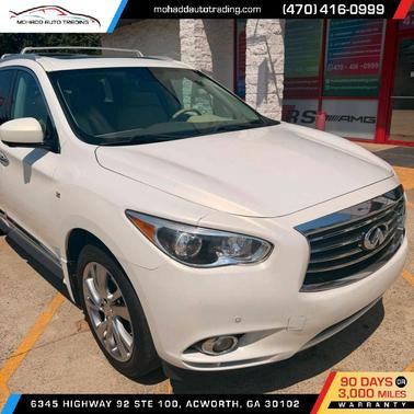 Moonlight White 2014 INFINITI QX60 Base