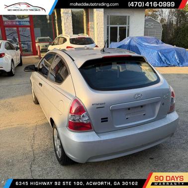 Platinum Silver 2007 Hyundai Accent GS