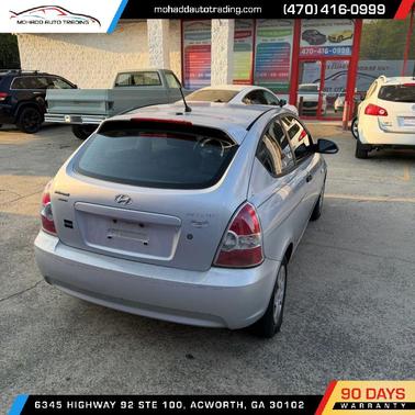 Platinum Silver 2007 Hyundai Accent GS