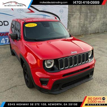 Colorado Red Clearcoat 2021 Jeep Renegade Sport