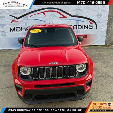 Colorado Red Clearcoat 2021 Jeep Renegade Sport