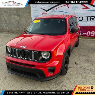 Colorado Red Clearcoat 2021 Jeep Renegade Sport