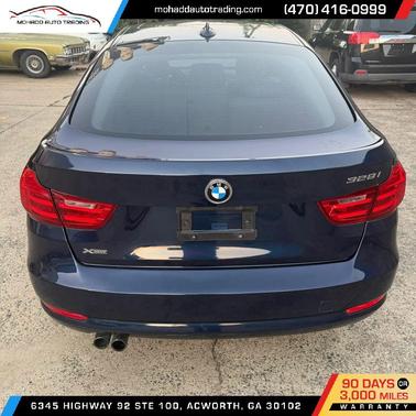 Blue 2014 BMW 328 Gran Turismo xDrive