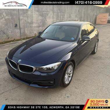 Blue 2014 BMW 328 Gran Turismo xDrive