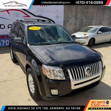 Black 2011 Mercury Mariner Premier Sport Utility 4D