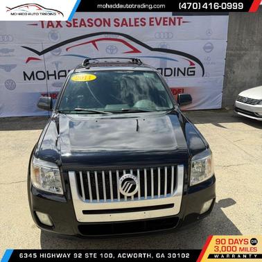 Black 2011 Mercury Mariner Premier Sport Utility 4D