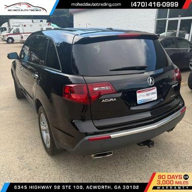 Black 2012 Acura MDX Sport Utility 4D