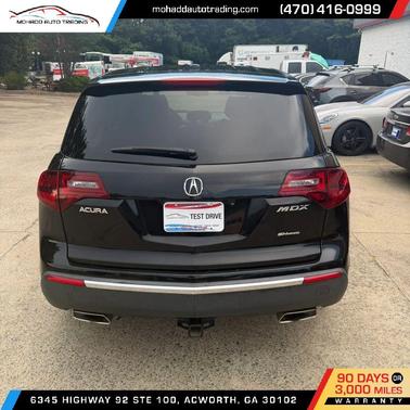 Black 2012 Acura MDX Sport Utility 4D