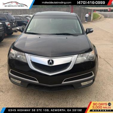 Black 2012 Acura MDX Sport Utility 4D