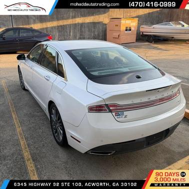 White Platinum Metallic Tri-Coat 2013 Lincoln MKZ Base