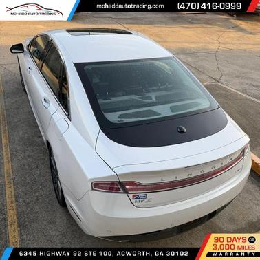 White Platinum Metallic Tri-Coat 2013 Lincoln MKZ Base