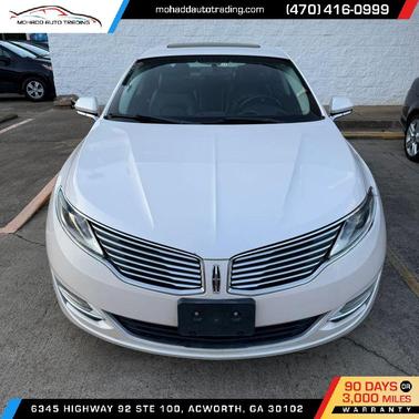 White Platinum Metallic Tri-Coat 2013 Lincoln MKZ Base