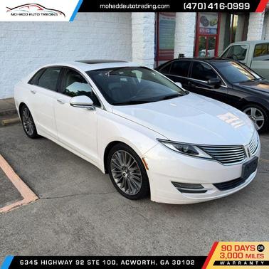 White Platinum Metallic Tri-Coat 2013 Lincoln MKZ Base