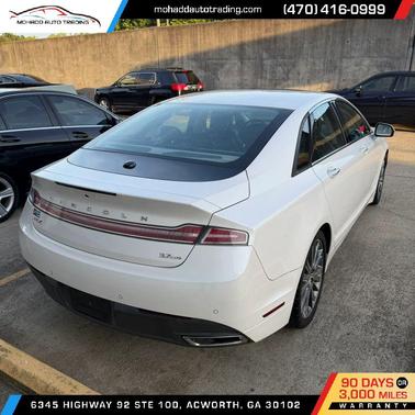 White Platinum Metallic Tri-Coat 2013 Lincoln MKZ Base