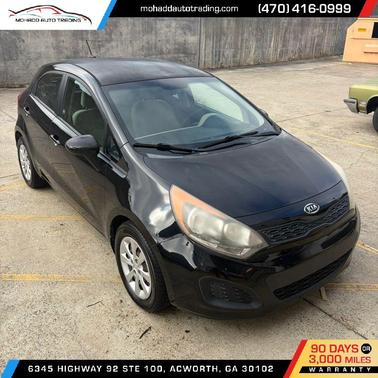 Aurora Black 2013 Kia Rio LX