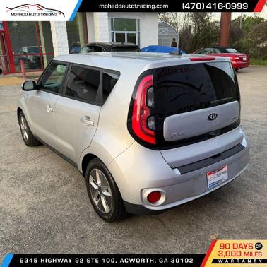 Bright Silver 2018 Kia Soul EV +