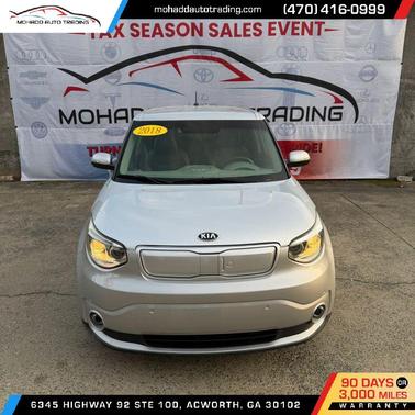 Bright Silver 2018 Kia Soul EV +