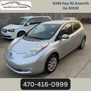 Brilliant Silver 2015 Nissan Leaf S