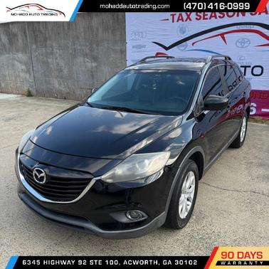 Brilliant Black Clearcoat 2013 Mazda CX-9 Touring