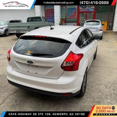 White 2013 Ford Focus Electric Base