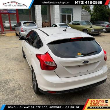 White 2013 Ford Focus Electric Base