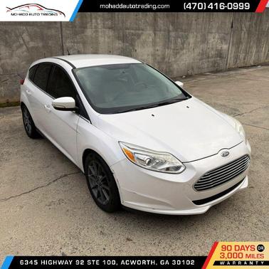 White 2013 Ford Focus Electric Base