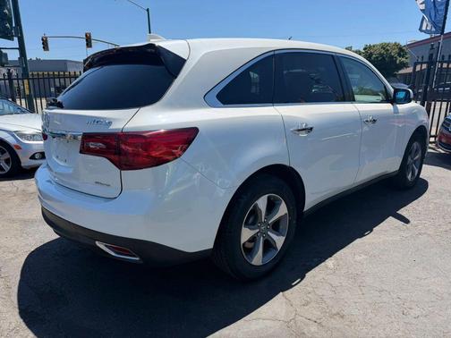 White 2016 Acura MDX SH-AWD