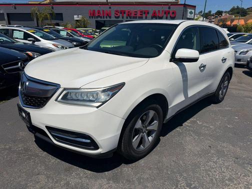 White 2016 Acura MDX SH-AWD