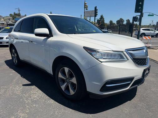 White 2016 Acura MDX SH-AWD