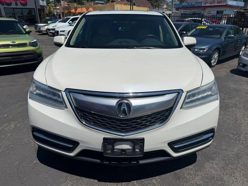 White 2016 Acura MDX SH-AWD