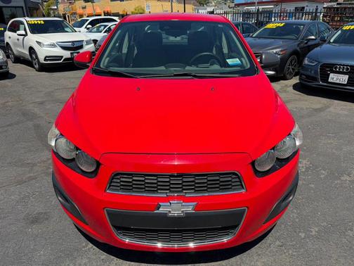 Red 2016 Chevrolet Sonic LT