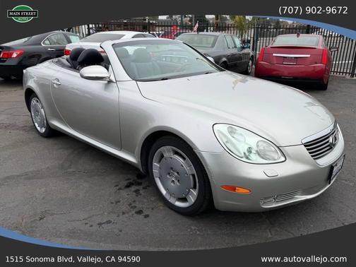 Millennium Silver Metallic 2004 Lexus SC 430 Base