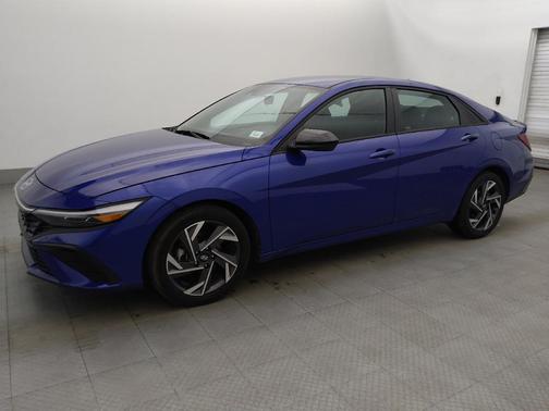 Intense Blue 2025 Hyundai ELANTRA Sport