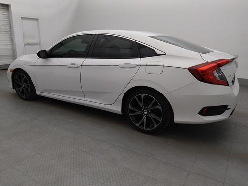 Platinum White Pearl 2020 Honda Civic Sport