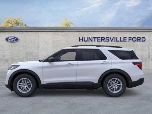 Space White Metallic 2026 Ford Explorer Active