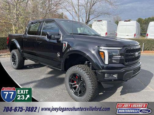 Agate Black Metallic 2025 Ford F-150 Lariat