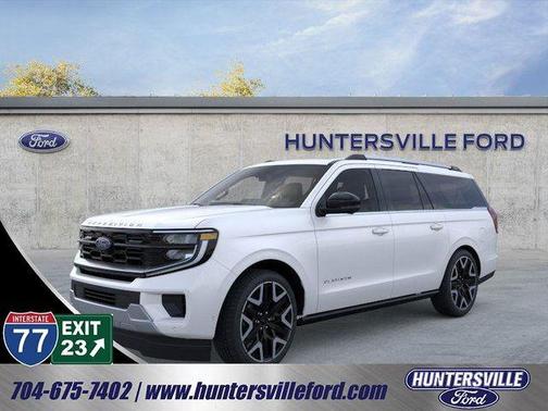 Star White Metallic Tri-Coat 2026 Ford Expedition Max Platinum
