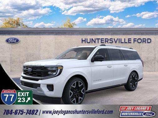 Star White Metallic Tri-Coat 2026 Ford Expedition Max Platinum
