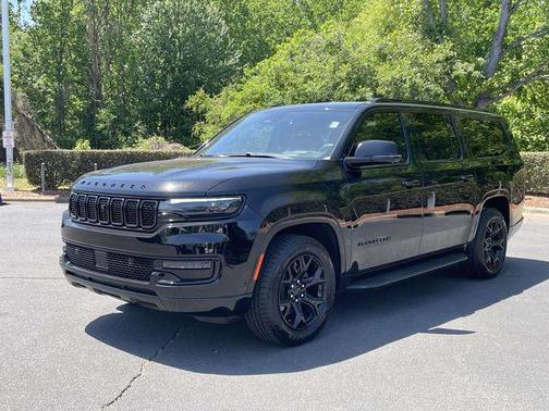 Diamond Black Crystal Pearlcoat 2024 Jeep Wagoneer L Series II Carbide 4x4