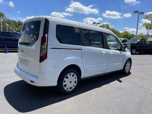 Frozen White 2022 Ford Transit Connect XLT w/Rear Liftgate