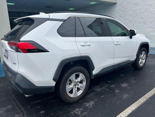 Super White 2021 Toyota RAV4 XLE