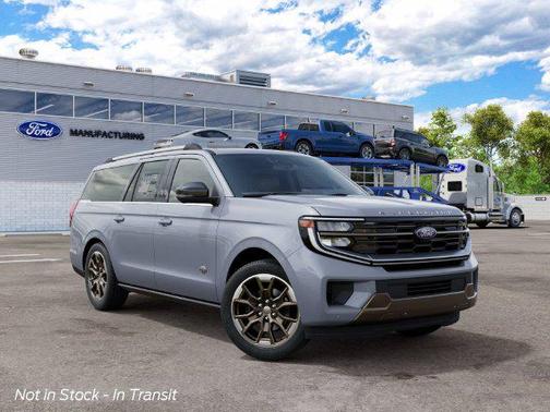 Glacier Gray Metallic Tri-Coat 2027 Ford Expedition Max King Ranch