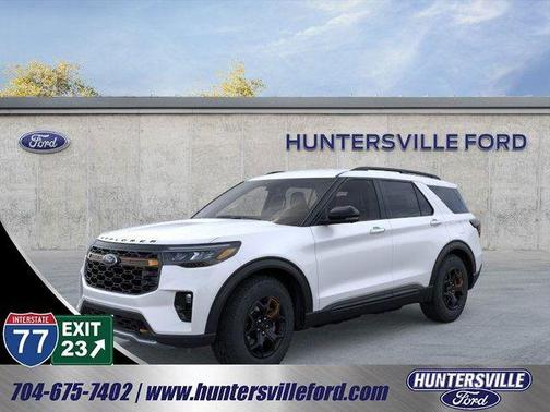 Star White Metallic Tri-Coat 2026 Ford Explorer Tremor