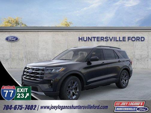 Agate Black Metallic 2026 Ford Explorer Active
